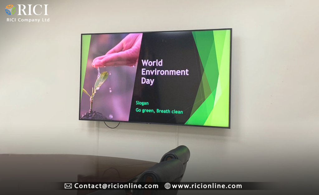The Calibration Department at RICI Company held a special event to lay emphasis on Environment and Greenery with “Slogan: Go Green, Breath Clean" on the eve of World Environmental Day. To raise awareness on importance of Eco Friendly and Green Environment in line with the Vision 2030 Saudi Green Initiative 🌳 ✨️The event covered valuable Knowledge working in Green Environment, deep insight regarding planting 🪴 🌿 and meaningful discussions how we can promote paperless activities and enhance the greenery for healthier and better life at Home and workplace.