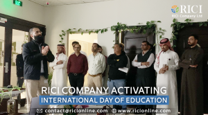 RICI Company activating International Day of Education 🌍✏️ RICI Team celebrated International Day of Education by hosting an engaging educational presentation & empowering employees with valuable knowledge and resources. Education is the cornerstone of growth, and we're proud to invest in our team's development. Together, we embrace the power of learning and inspire a brighter future! #RICI #Education_Day #International_day_of_education #teamwork